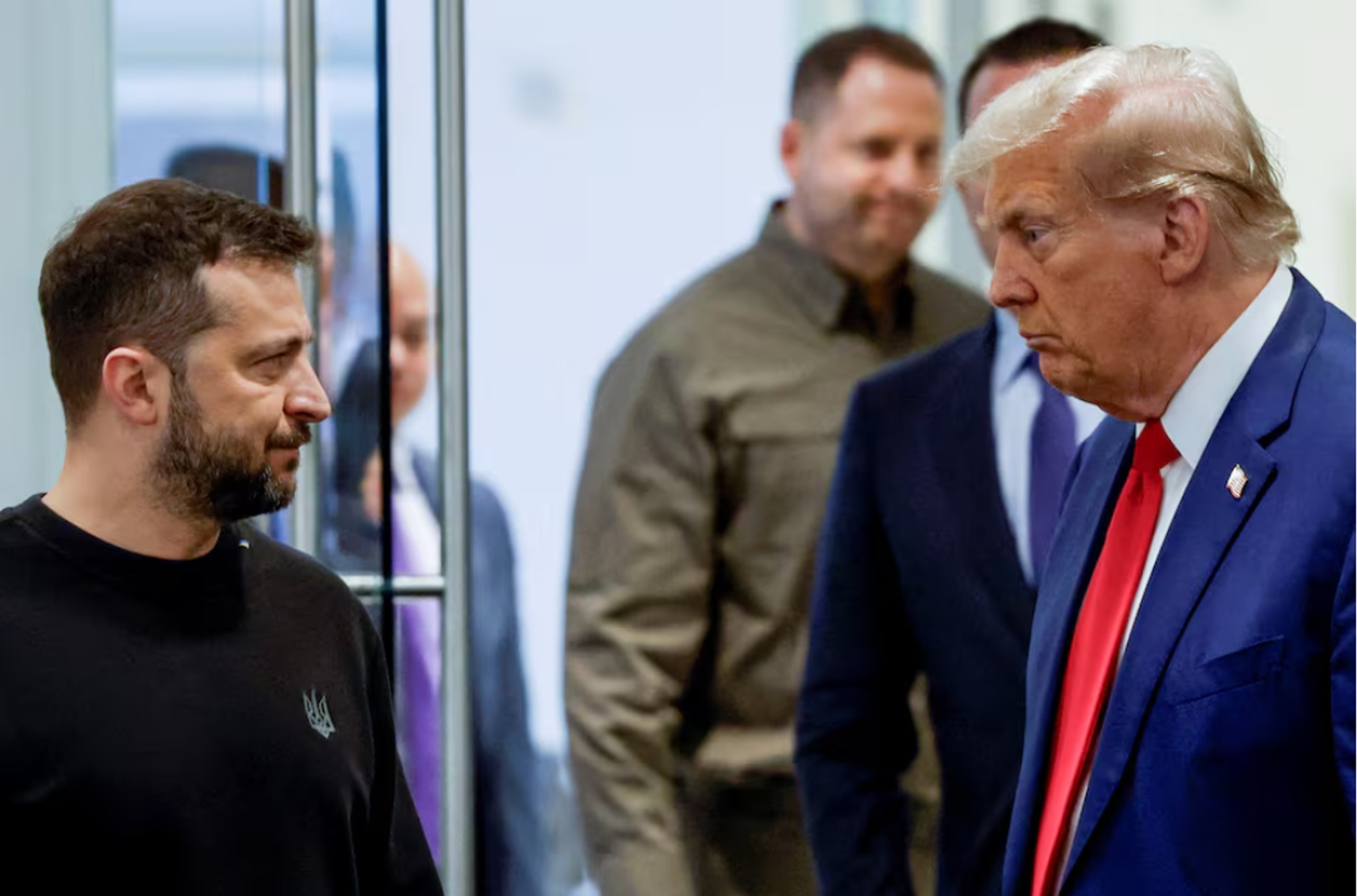 Дональд Трамп и Владимир Зеленский