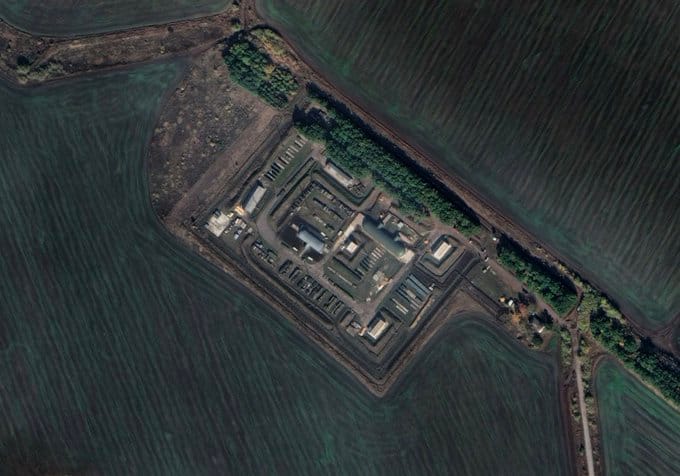 Спутниковые снимки липецкого военного аэродрома из системы NASA FIRMS