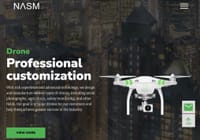 Сайт, на который указывает страница на Alibaba, предлагает купить кастомизированные китайские дроны и запчасти для них