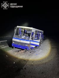 Последствия российского обстрела Одессы в ночь на 20 декабря 2025 года