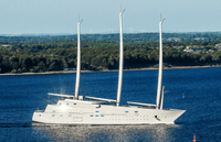  Парусная яхта «А» Андрея Мельниченко 