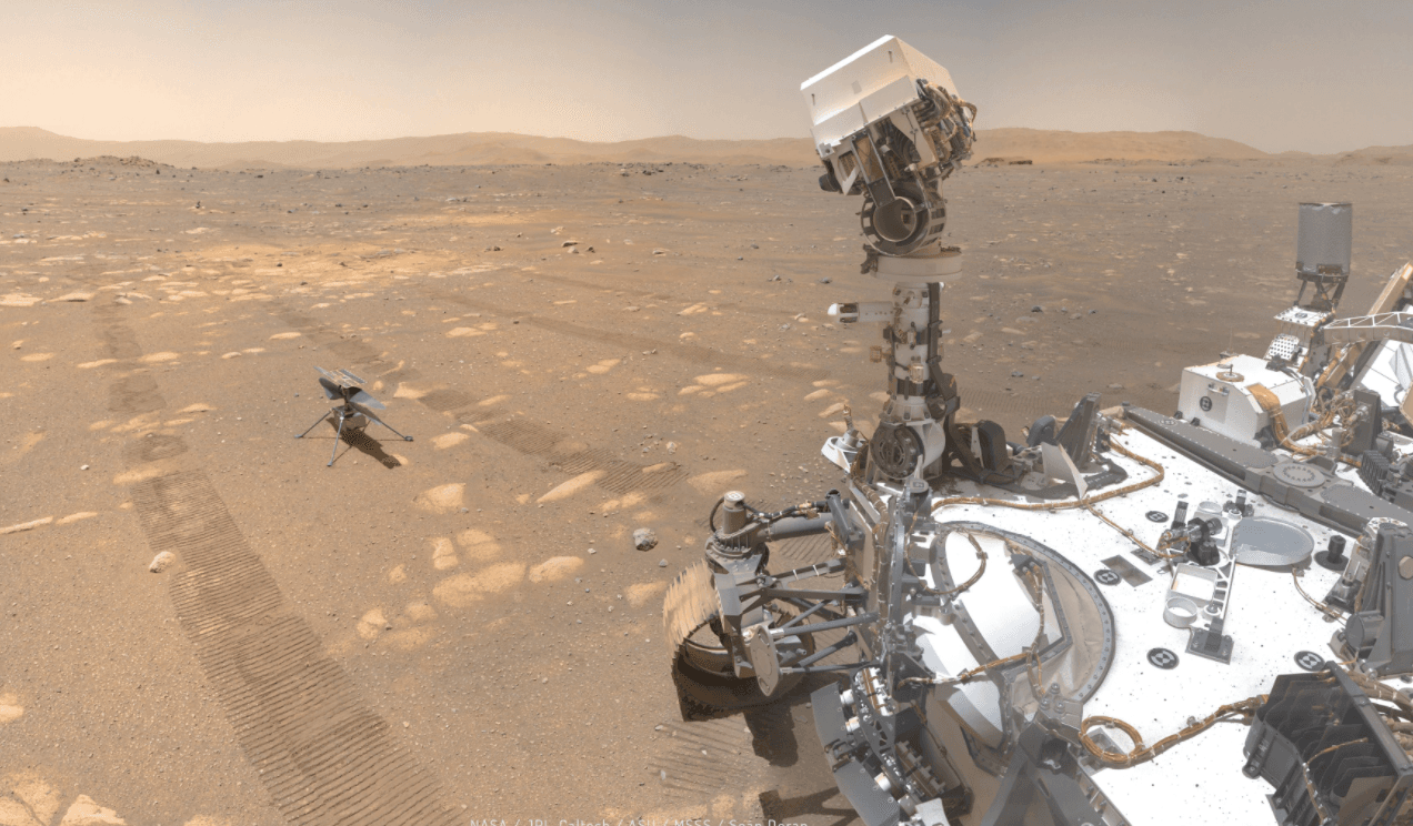 Американский дрон Ingenuity готовится совершить очередной полет на Марсе, чтобы получить новые фотографии местности