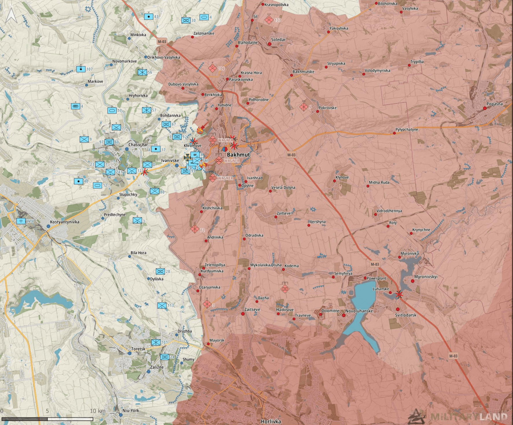 Бибер и Долик остаются в Бахмуте, ядерное оружие везут в Беларусь. Что происходит на фронте