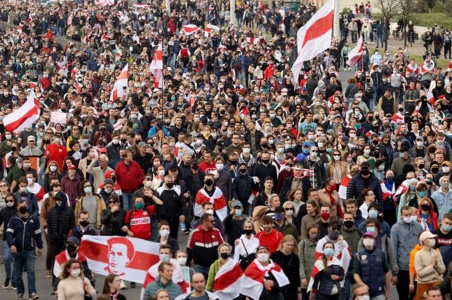 В Беларуси задержали пятерых оппозиционеров, силовики вычислили их по документальному фильму литовского СМИ про протесты 2020 года