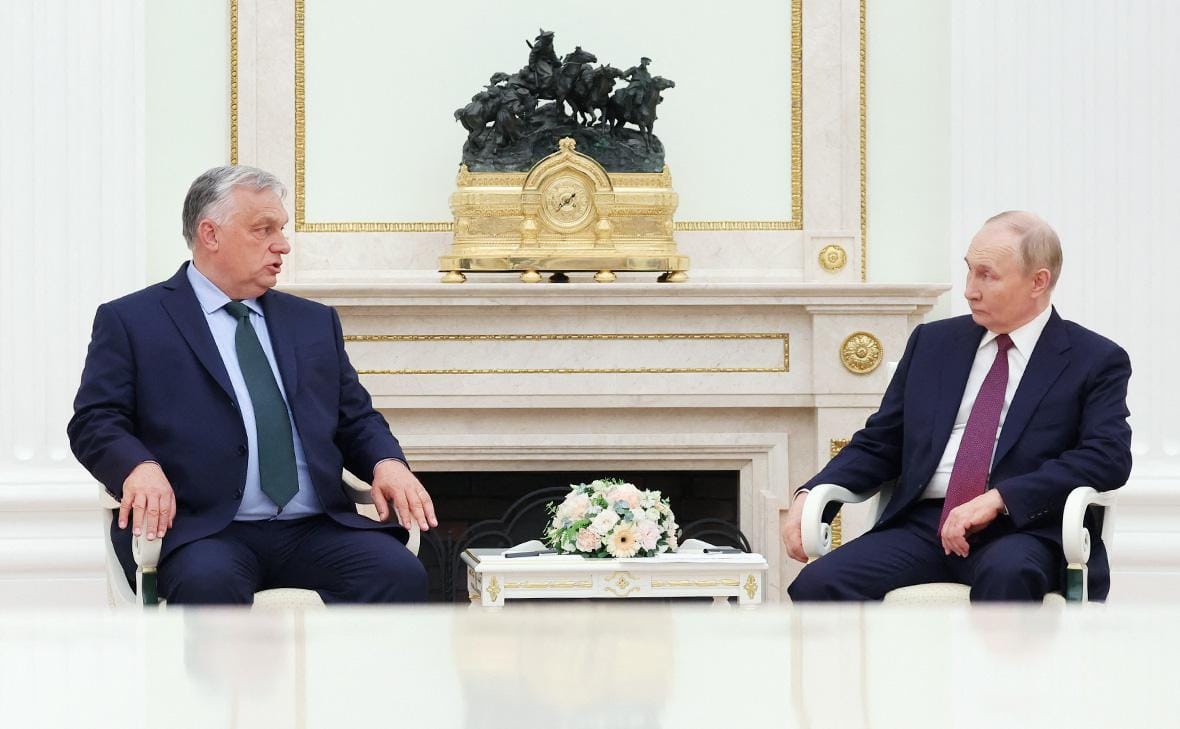 Венгерский премьер‑министр Орбан приехал в Москву. ЕС специально подчеркнул, что он не представляет организацию во время визита