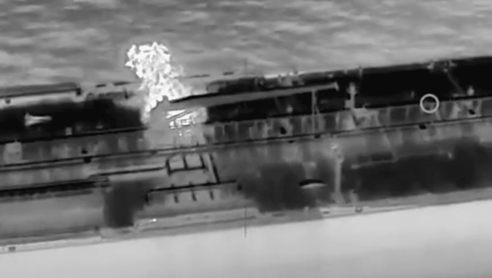 Украина заявила об ударе по танкеру «теневого флота» России в Средиземном море