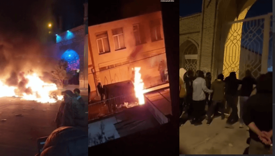 «Не Газа, не Ливан, жизнь отдам за Иран». Протестами в Иране охвачено около 40 городов, об этом пишут в Telegram, преодолевая блокировки