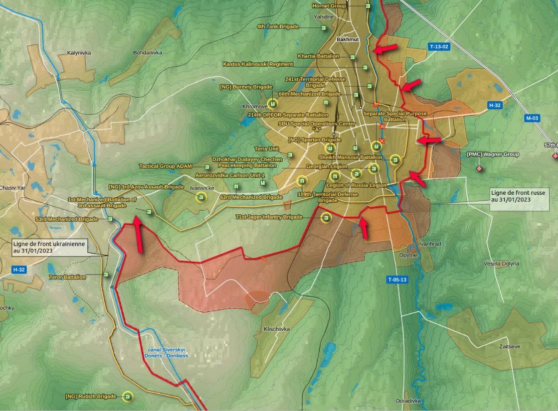 Российские силы пытаются окружить Бахмут, Пригожин вызывает Зеленского на дуэль. Что происходит на фронте