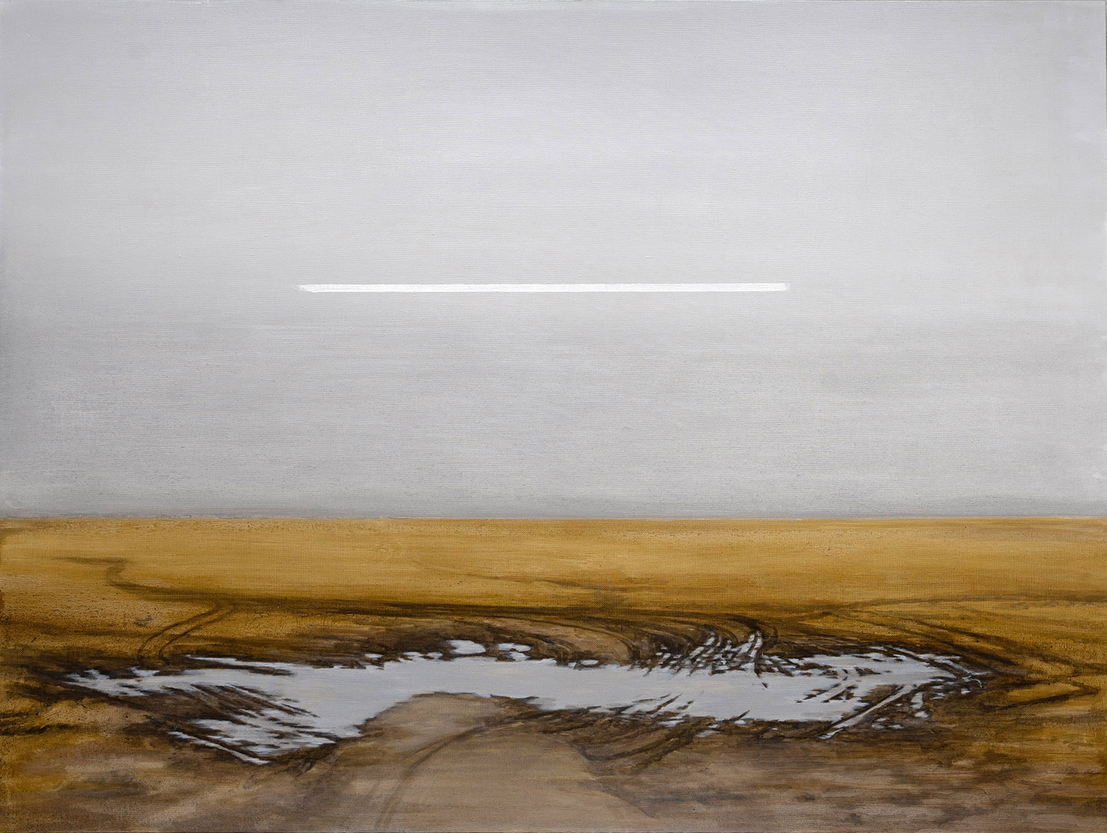 Пейзаж с отражением