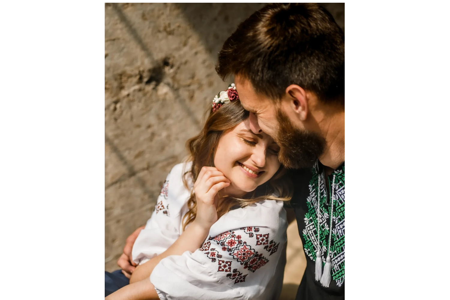 Валентина Федорчук и ее муж Влад Радковский, подпольная фотосессия во время оккупации Херсона