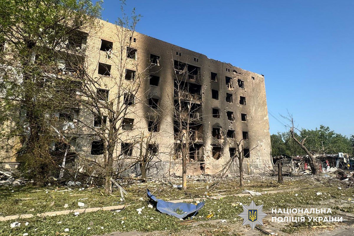 Последствия обстрелов населенных пунктов Донецкой области 10 июня 2025 года