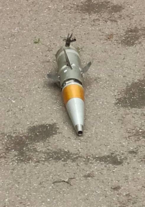 Обломки зенитной ракеты ТКБ-1055