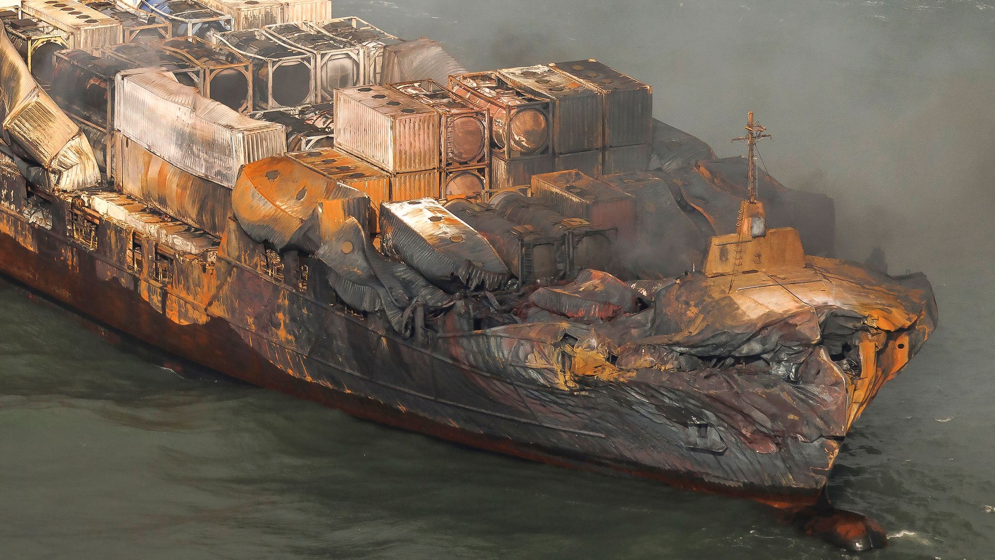 Сухогруз Solong. Фото: AP