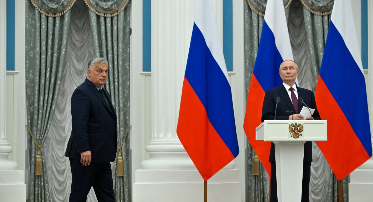 Фото: Владимир Путин и премьер-министр Венгрии Виктор Орбан / Getty Images